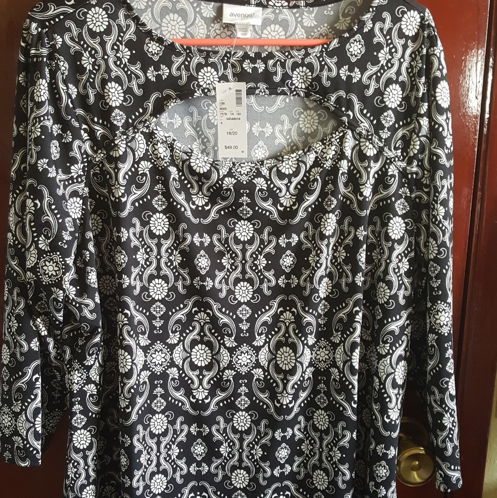 Plus size tunic